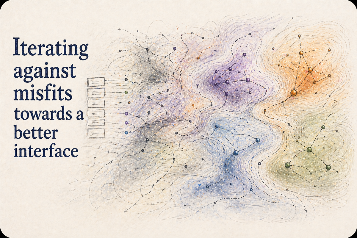 #61 - Iterating against misfits towards a better interface